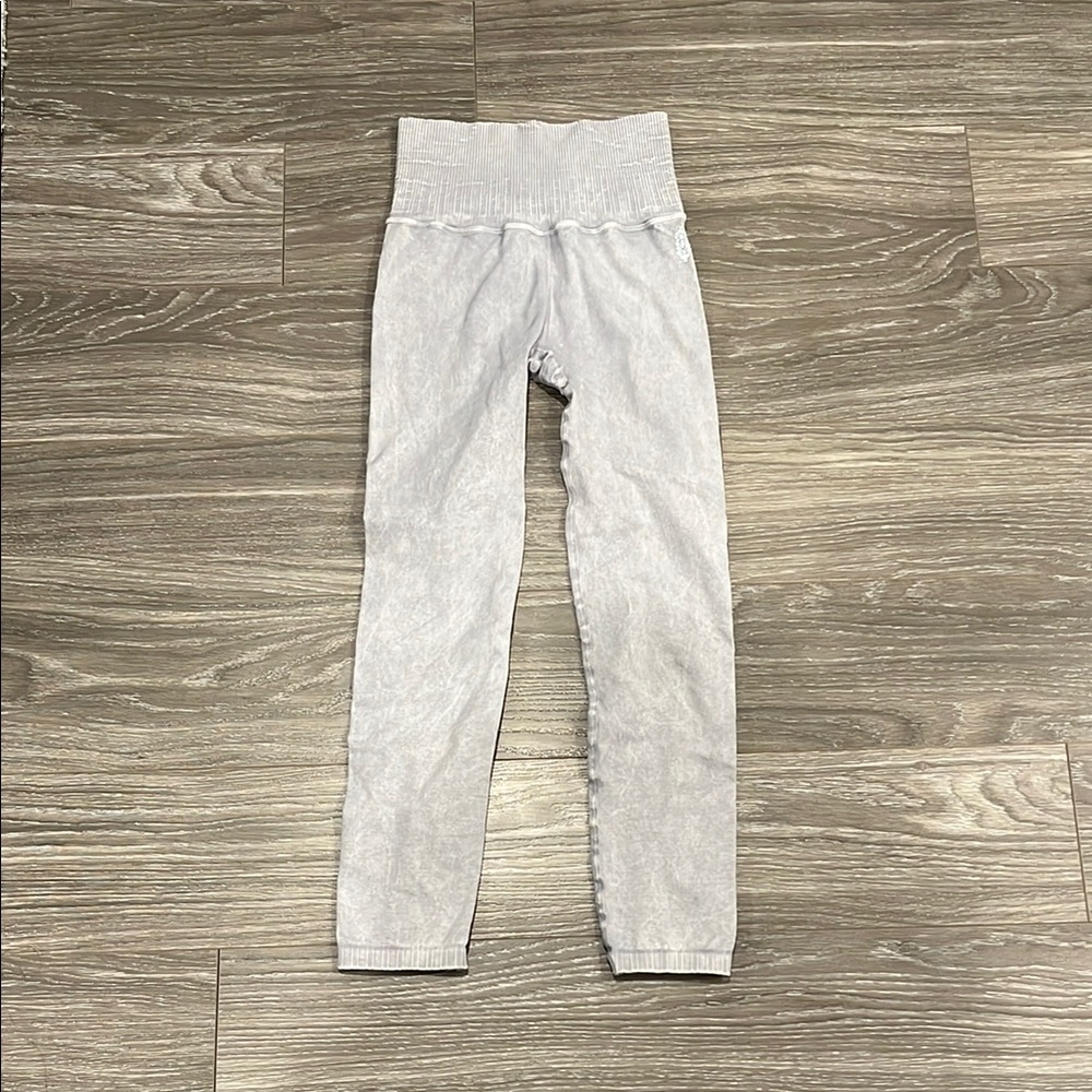 Free People Grey Leggings